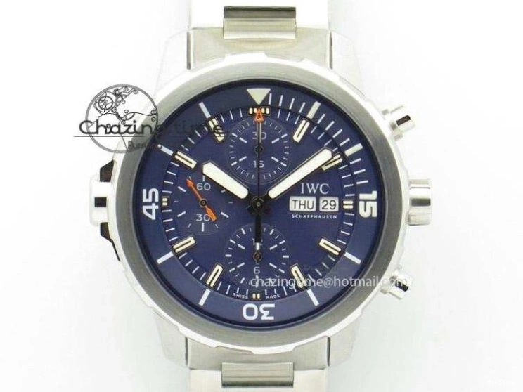 MIROTIME 0725 BestValue Aquatimer Automatic SS RSF 1:1 Best Edition White Orange Dial on SS Bracelet A 7072